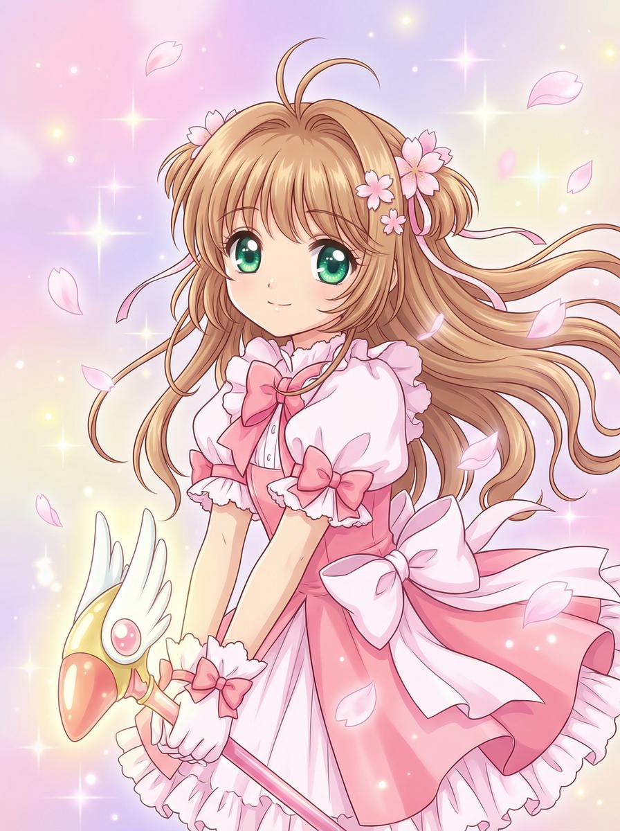 51视频 - 魔法少女变身动漫剪辑