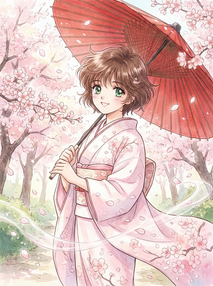 51视频 - 和风樱花动漫演示